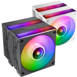 Mars Gaming MCPU-X26 Disipador CPU Dual Tower con 2 Ventiladores ARGB Infinity Mirror, 6 Heatpipes HCT, Hasta 350W TDP, Compatible con Intel LGA 1851/1700 y AMD AM5/AM4 Precio: 57.9711. SKU: B1CD4N285X