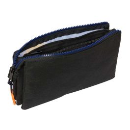 Portatodo Triple Naruto Ninja Azul Negro 22 x 12 x 3 cm Portatodo Triple Naruto Ninja Azul Negro 22 x 12 x 3 cm