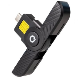 TooQ TQR-3011B Lector de DNI y Tarjetas Inteligentes USB-C, Plug & Play, Compatible con DNI 4.0, Negro Precio: 11.49999972. SKU: B1JL89TPJ8
