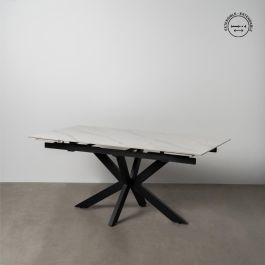 Mesa Extensible Blanco-Negro 170 X 90 X 76 cm Precio: 790.009. SKU: B176K4HPDA