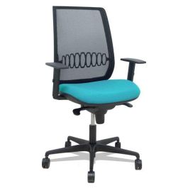 Silla Piqueras Y Crespo Alares Brazos Regulables Ergonomica Mecanismo Sincro Respaldo Malla Negra Asiento Tapizado Bali Turquesa Precio: 263.49999995. SKU: B1D3HRQ33L