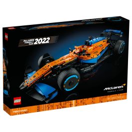Lego 42141 Technic The McLaren Formula 1 2022 Race Car, modelo a escala F1, kit de construcción para adultos