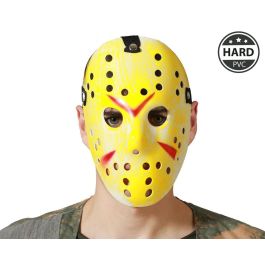 Máscara Deportiva Amarilla Tipo Hockey para Disfraz de Asesino Clásico Precio: 1.49999949. SKU: B1FE7WW2PD