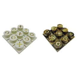 DKD Home Decor Juego De Mesa Moderno Blanco Ambar Metalizado Resina Metal 20.5 x 5 x 20.5 cm (2 Unidades) Precio: 93.58999947. SKU: S3029285