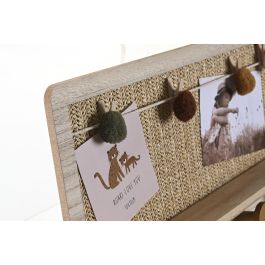 Perchero DKD Home Decor Natural Multicolor Fibra Madera MDF (45 x 6 x 24 cm) Perchero DKD Home Decor Natural Multicolor Fibra Madera MDF (45 x 6 x 24 cm)