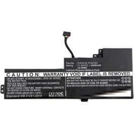 CoreParts Laptop Battery for Lenovo 22.80Wh Li-Pol 11.4V 2000mAh Black, ThinkPad T470, ThinkPad T470 20HD002TCD, ThinkPad T470 20HDA003CD Precio: 50.49999977. SKU: B1HVCJ5M35