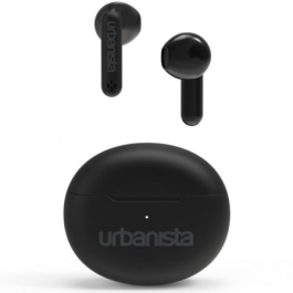 Auriculares Bluetooth Urbanista Austin con estuche de carga/ Autonomía 5h/ Negros Precio: 39.79000058. SKU: B1FRY52RXZ