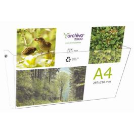 Portadocumentos Mural A4 Horizontal 1 Compartimento Cristal Precio: 9.89000034. SKU: B1DASGDPLR