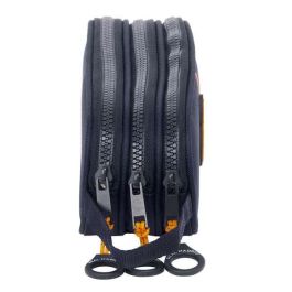 Bolso Escolar Portatodo Safta Triple Real Madrid 2 Equipacion 24-25 70x210x85 mm