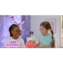Hasbro Furby Naranja Coral - Juguete Interactivo con Reconocimiento de Voz, Modos de Juego y Lenguaje Humano