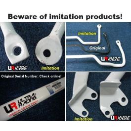 Ultra Racing Mazda 3 BL 09+ Refuerzo de Chasis Delantero Superior URTW2-857 - Para Conducción Deportiva y Tuning