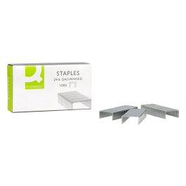 Q-connect Grapas 22/6 24/6 Galvanizadas Caja de 1000 Unidades