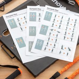 Sistema de Entrenamiento Integral Portátil con Guía de Ejercicios Gympak Max InnovaGoods
