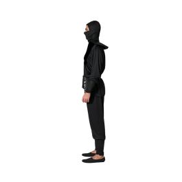 Disfraz Ninja Blanco Adulto Gris XS-S