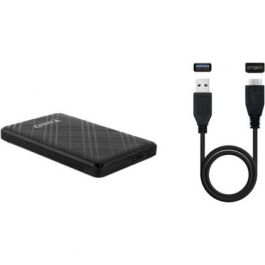 TooQ TQE-2500B Caja Externa para Disco Duro 2.5" HDD/SSD USB 3.1 Gen 1 (5Gbps) SATA UASP Sin Tornillos Negro TooQ TQE-2500B Caja Externa para Disco Duro 2.5" HDD/SSD USB 3.1 Gen 1 (5Gbps) SATA UASP Sin Tornillos Negro