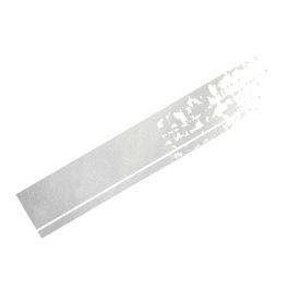 Foliatec FO33953 Pegatina Adhesiva Coche Diseño Rayas Plata PVC Alto Rendimiento Resistente Intemperie UV 22x150cm (2 Unidades)