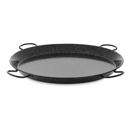 Vaello Paellera Valenciana Acero Esmaltado Ø90 cm (50 Personas) Negro Efecto Granito 4 Asas Precio: 110.99000033. SKU: S7920096
