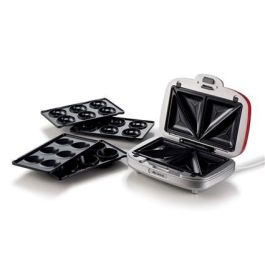 Ariete 1972/00 Sandwichera 3 en 1 Donuts y Cupcakes Party Time Roja