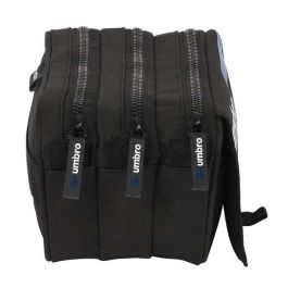 Portatodo Triple Umbro Flash Negro (21,5 x 10 x 8 cm) Portatodo Triple Umbro Flash Negro (21,5 x 10 x 8 cm)