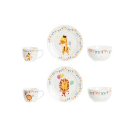 DKD Home Decor Vajilla Infantil Set 3 Piezas Porcelana New Bone 270ml Multicolor Blanco Apto Microondas Precio: 25.58424. SKU: B16QMXYFDR