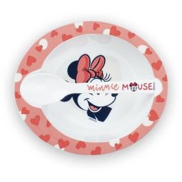 Set Comida Microondas Bowl + Cuchara Minnie Precio: 23.89000042. SKU: B186V8JEGX