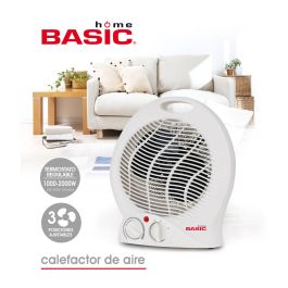 Calefactor de Aire Basic Home 1000-2000W (4 Unidades) Calefactor de Aire Basic Home 1000-2000W (4 Unidades)