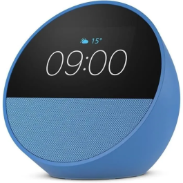 Altavoz Bluetooth Portátil Amazon ECHO SPOT AZUL Precio: 101.50000058. SKU: B1ERPRBGQD