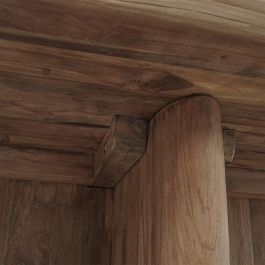 Mesa de Comedor Home ESPRIT Natural madera de teca 220 X 110 X 78 cm