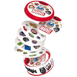Asmodee Juego Dobble Marvel Dobmar01Es Tarjetas Juego de Mesa para Niños y Adultos +6 Años