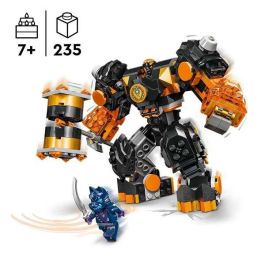 LEGO 71806 Meca Elemental de la Tierra de Cole Ninjago: El Renacer de los Dragones, Set de Construcción Articulado para Niños +7 años