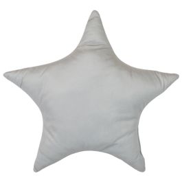 Home Deco Kids Cojín Estrella Gris para Decoración Infantil 44x37 cm