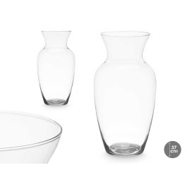 Jarrón de Cristal Cuello Abierto 37 cm Giftdecor - Transparente (4 Unidades) Precio: 25.4999998. SKU: B1J3D2NK2E
