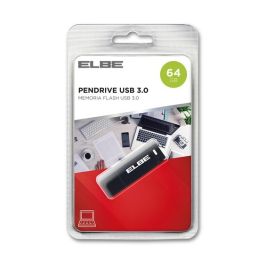 Pendrive Usb 3.0 64Gb Negro ELBE USB3-64