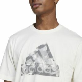 Camiseta de Manga Corta Hombre Adidas Future Icons Graphic Blanco