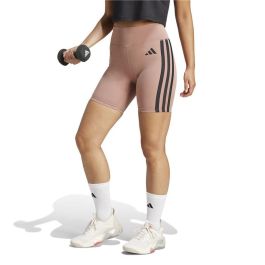 Mallas Deportivas de Mujer Adidas Opt Ess 3Bandas Rosa XS