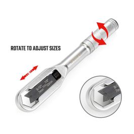 Llave ajustable universal 7 - 22 mm, métrica y sae