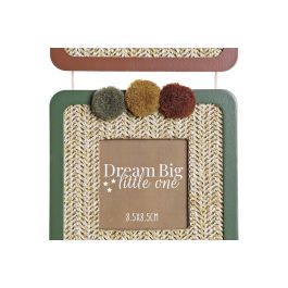 DKD Home Decor Marco Multifoto Kids Colección León Pompón para 3 Fotos MDF Multicolor Natural 64x16 cm Pack de 4 Unidades DKD Home Decor Marco Multifoto Kids Colección León Pompón para 3 Fotos MDF Multicolor Natural 64x16 cm Pack de 4 Unidades