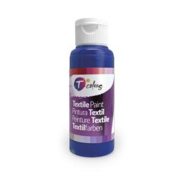 Tcolors Pintura Textil Azul Ultramar 80 ml, Alta Adherencia y Flexibilidad, Cubre Cualquier Tono, Aplicación con Rodillo, Pincel, Aerógrafo Precio: 3.88999996. SKU: B19XH5PLY8