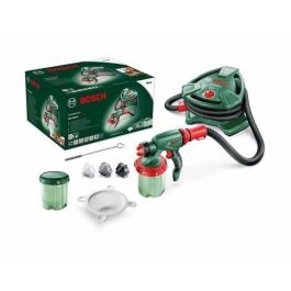 Bosch PFS 5000 E Pistola de Pintura ALLPaint potente 1200W, 500ml/min, rendimiento 3m²/min, con Mezclador para Interiores y Exteriores