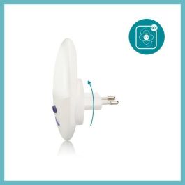 Babymoov Luz de Noche LED para Bebé, 2 Intensidades de Luz, Enchufe Giratorio 90º, Luz Blanca Natural, Bajo Consumo, Sin Riesgo de Quemaduras Babymoov Luz de Noche LED para Bebé, 2 Intensidades de Luz, Enchufe Giratorio 90º, Luz Blanca Natural, Bajo Consumo, Sin Riesgo de Quemaduras