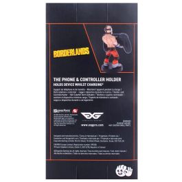 Cable Guy Soporte Figura Psycho Borderlands 21cm - Compatible con mandos PlayStation, Xbox y smartphones