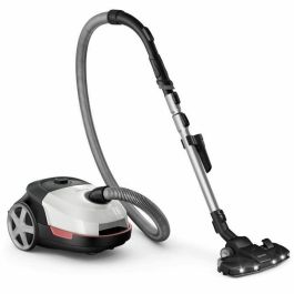 Philips XD6122/12 Aspirador cilíndrico con bolsa, 900 W, 4 L, Blanco polar Philips XD6122/12 Aspirador cilíndrico con bolsa, 900 W, 4 L, Blanco polar