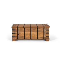 Giner Y Colomer Mesa Baúl Madera de Mango Maciza Acabado Natural con Tapa Elevable Precio: 846.9879. SKU: B1DMJRB5E2