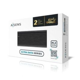 Aisens Caja Externa M.2 NVMe a USB 3.2 Gen2, Aluminio, Compatible con SSD M.2 NVMe (B+M/M), Hasta 10Gbps, 2242/2260/2280 Aisens Caja Externa M.2 NVMe a USB 3.2 Gen2, Aluminio, Compatible con SSD M.2 NVMe (B+M/M), Hasta 10Gbps, 2242/2260/2280