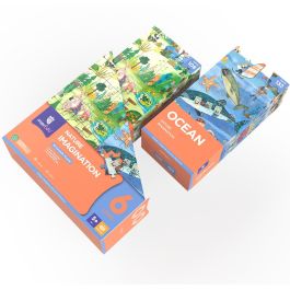 Mieredu ME646 Puzle Crece Conmigo Naturaleza e Imaginación +5 Años 240 Piezas