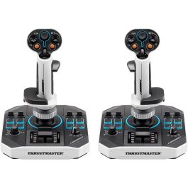 Thrustmaster Sol-R 2 HOSAS Space Sim Duo - Palanca de vuelo para PC, 2960939 - Negro, Blanco