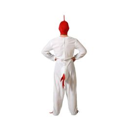 Disfraz para Adultos Blanco XL (2 Unidades) M/L Disfraz para Adultos Blanco XL (2 Unidades) M/L