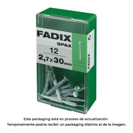 Fadix Clavo Estriado CP de Acero de 2,7x30mm - Caja de 12 Unidades