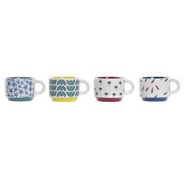 Cafe Colonial DKD Home Decor Turquesa Azul 10 x 21 x 11 cm Set de 4 Cafe Colonial DKD Home Decor Turquesa Azul 10 x 21 x 11 cm Set de 4