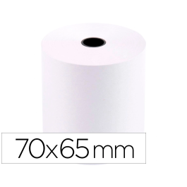 Q-connect Rollo Sumadora 70 mm Ancho x 65 mm Diametro sin Bisfenol A Precio: 6.95000042. SKU: B138THE36V
